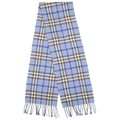 burberry scarf marine blue|burberry men's blue plaid scarf.